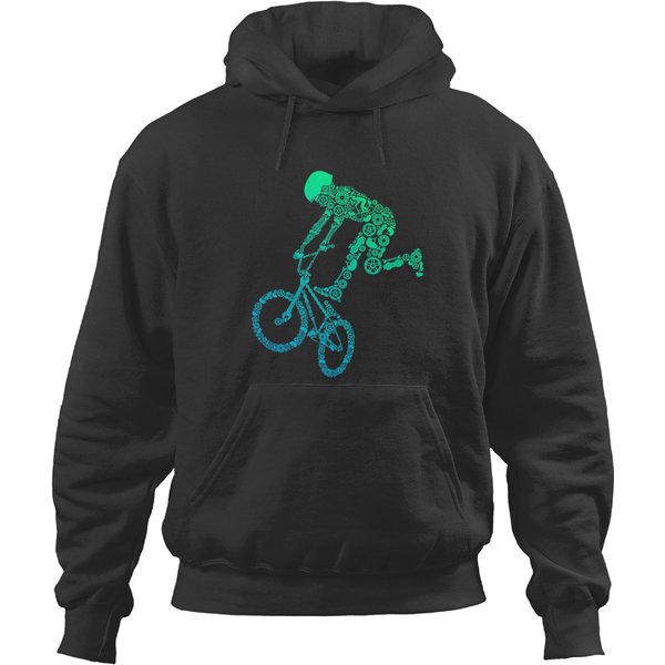 Boys Bmx Bike Rider Hoodies-image