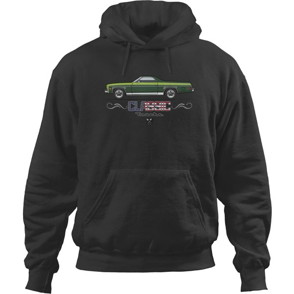 Green 73-77 Elcamino Hoodies