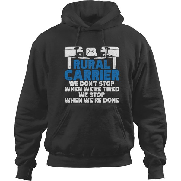 Postman Job Rural Carrier Mail Carrier Postal Worker Postman Mailman 3 Hoodies-image