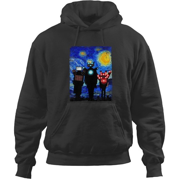 New Upgraded Titan Speakerman Cameraman Tvman Skibidi Toilet T Hoodies