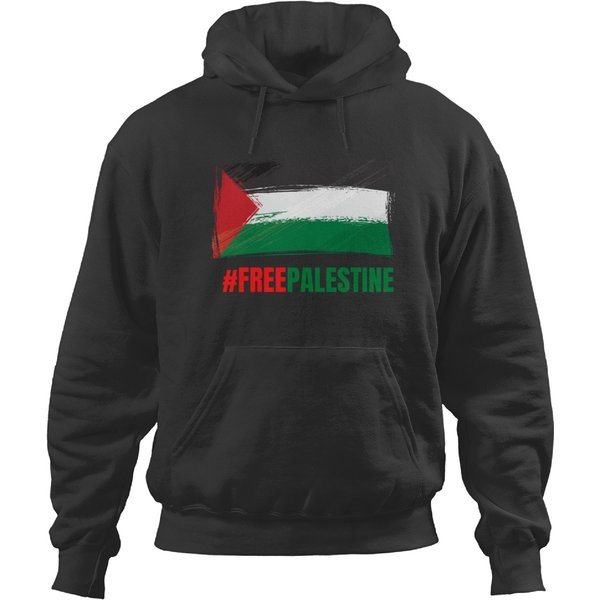Palestine-Flag Of Palestine. Hoodies-image