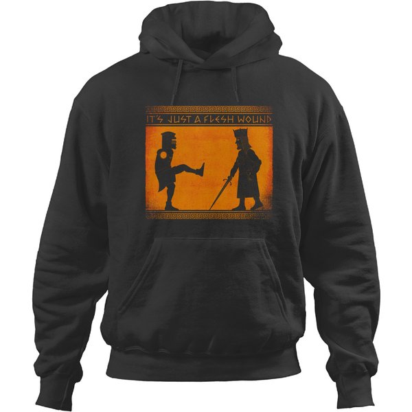 Legend Of The Black Knight - Black Knight Monty Python - Hoodies-image