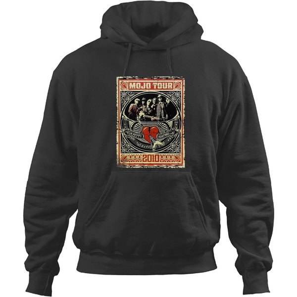 Tom Petty And The Heartbreakers Mojo Tour 2010 Vintage Hoodies-image