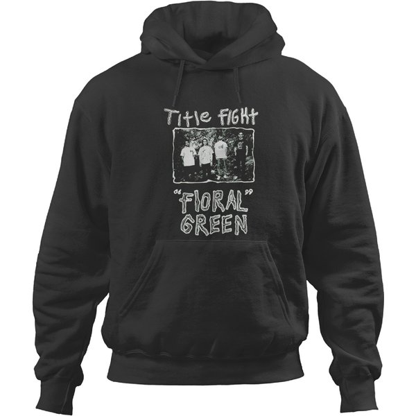 Title Fight Floral Green Promo Hoodies-image