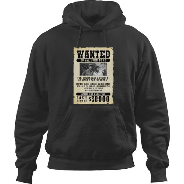 Dukes Of Hazard Bo And Luke Duke Hoodies