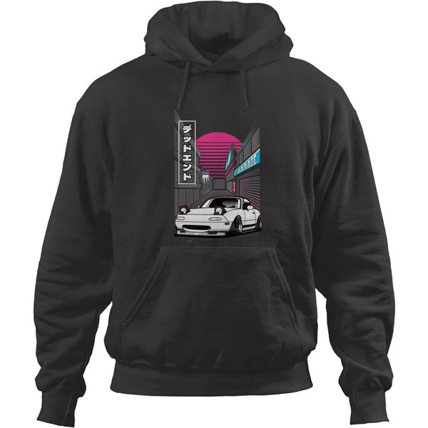 Miata-japanese Street Hoodies