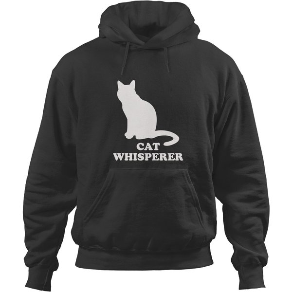 Cat Whisperer Hoodies For Cozy Comfort-image