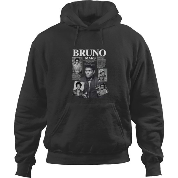 Bruno Mars Music Hoodie - Cozy Apparel For Concert Fans-image