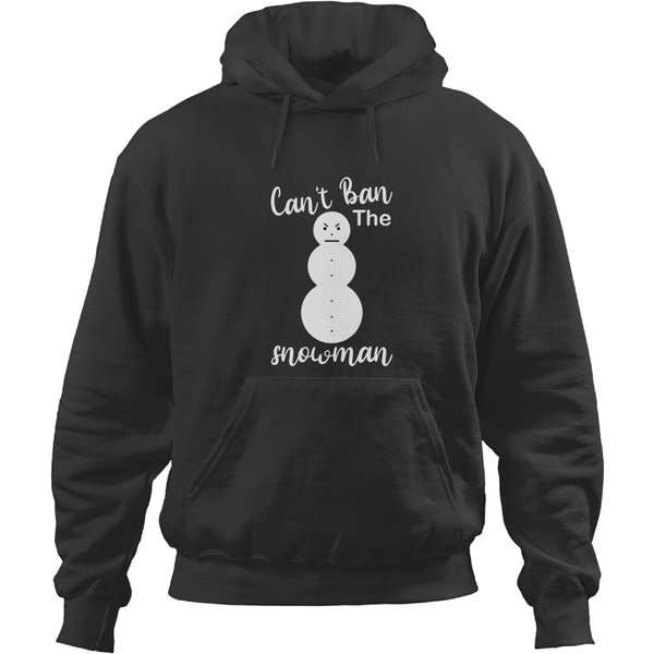 Jeezy Angry Snowman Can't Ban The Snowman Hoodies-image