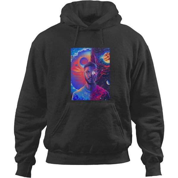 Kid Cudi Hoodies, Man On The Moon, Kid Cudi Concert Merch-image
