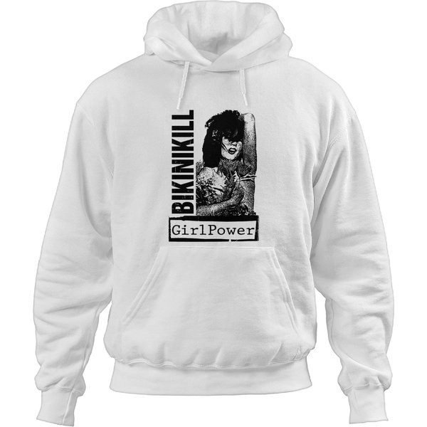 Bikini Kill Kathleen Hanna Hoodies, Bikini Kill Girl Power Rebel Girl Vintage 90S Hoodies-image