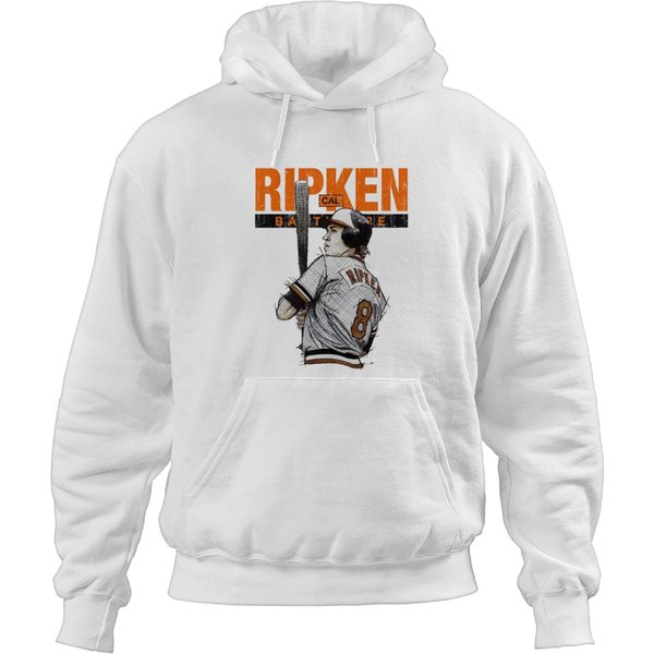Cal Ripken Jr. Batters Box Baltimore Essential Hoodies-image