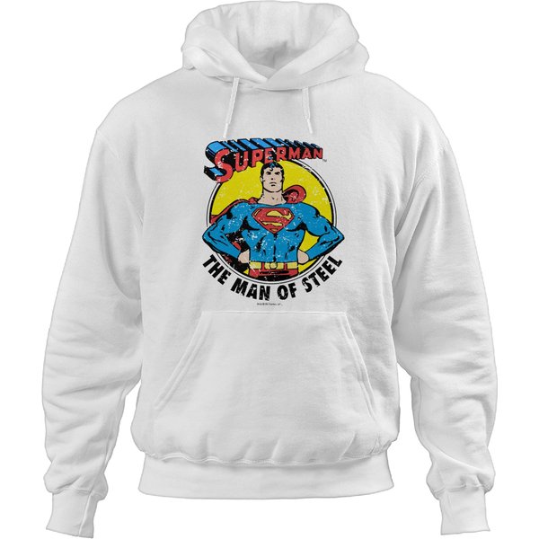 Superman The Man Of Steel Hoodies
