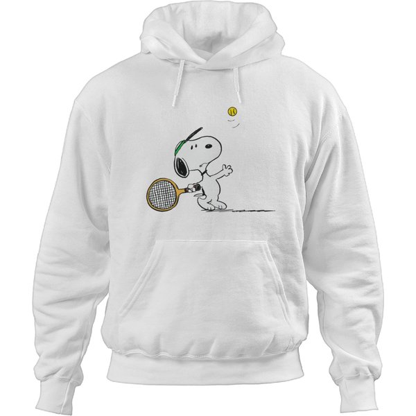 Snoopy "Big Serve" Tennis Hoodies-image