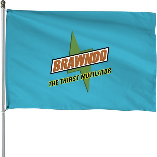 Brawndo - The Thirst Mutilator - Vintage Logo - Brawndo - House Flags-image
