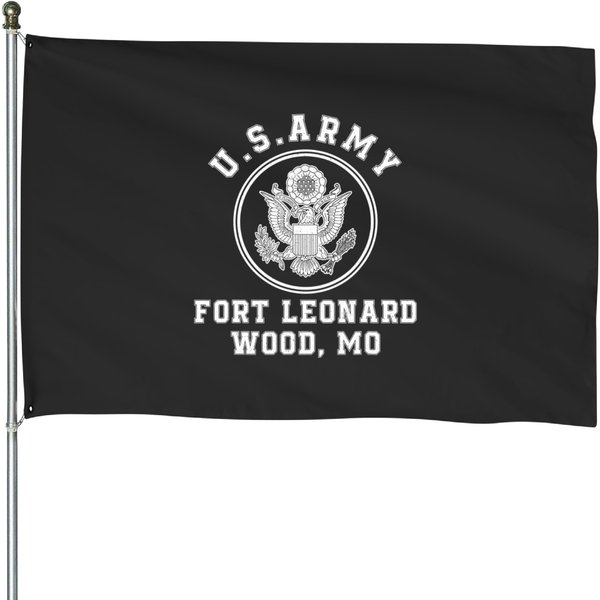 Fort Leonard Wood Basic Training Missouri House Flags-image