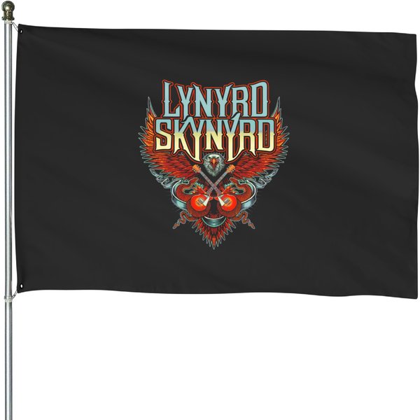 Lynyrd Skynyrd House Flags Rock Band-image