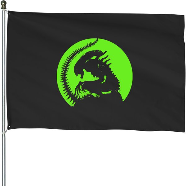 Xenomorph House Flags-image