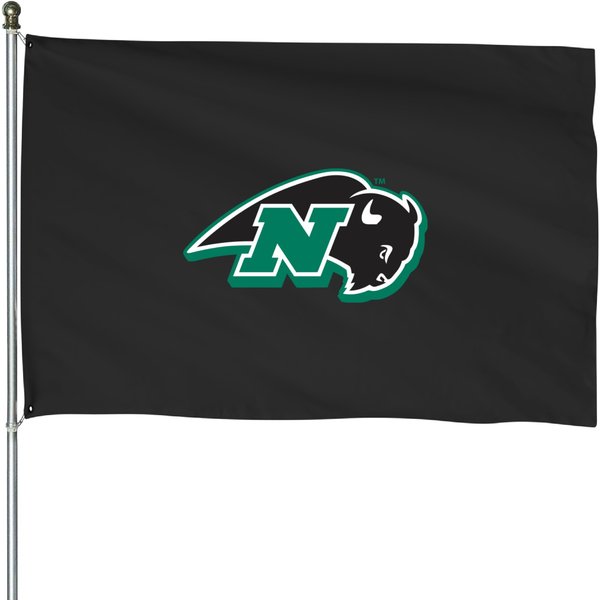 Nichols College Bison Merchan And Gifts House Flags-image