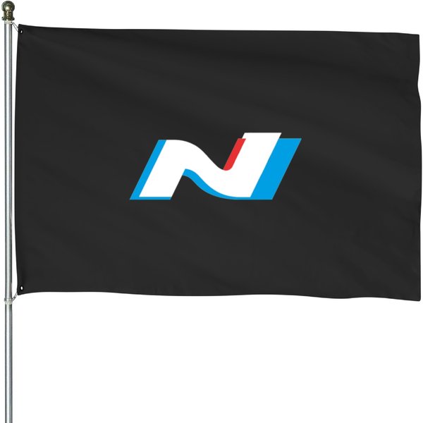 Hyundai N Logo House Flags-image