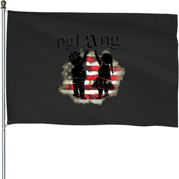 Pglang Kendrick Lamar Usa Flag House Flags-image