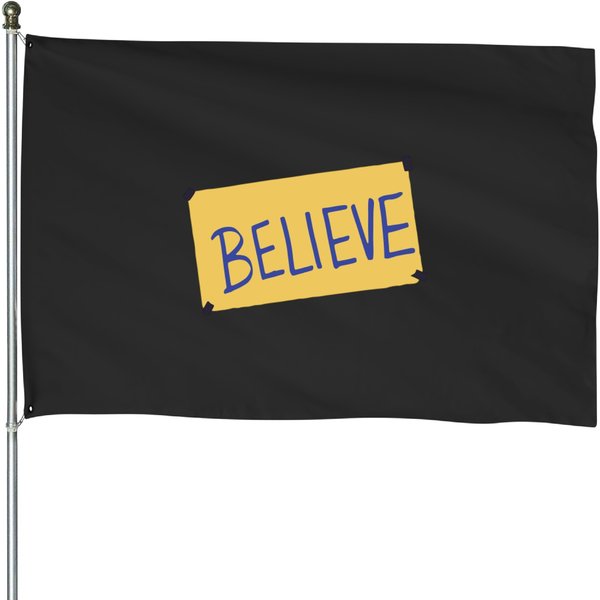 Ted-Lasso Believe Ted-Lasso Believe House Flags-image