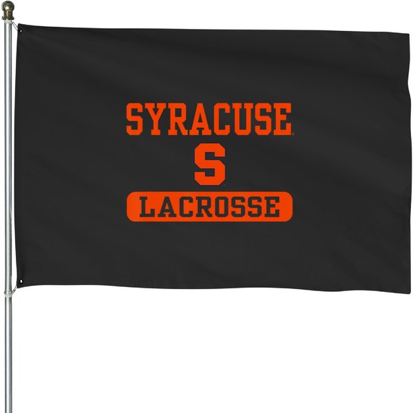 Syracuse Orange Lacrosse Logo Officially Licensed T House Flags-image