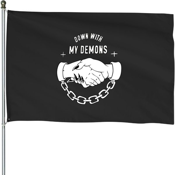 Down With My Demons House Flags-image