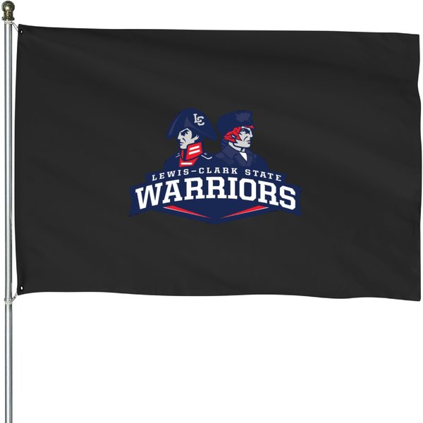 Club Of Lewis–Clark Warriors College Team House Flags-image