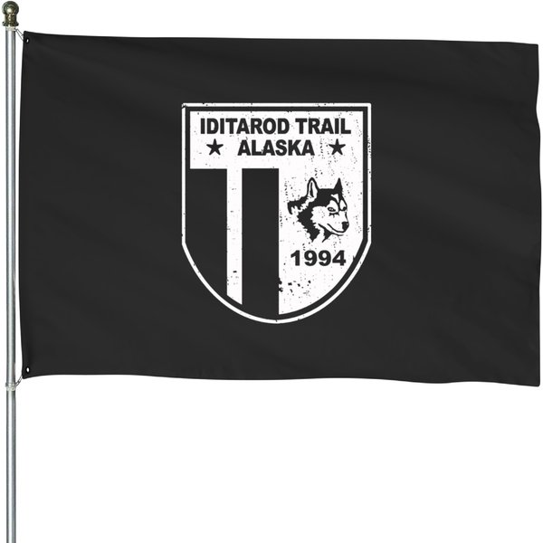 Iditarod Trail House Flags-image