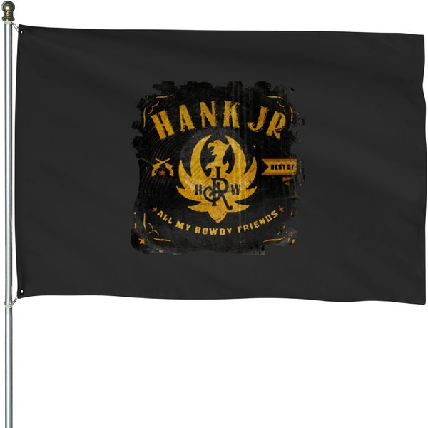 Hank Williams Jr Trendysexy Hank Williams Jr Trendysexy House Flags-image