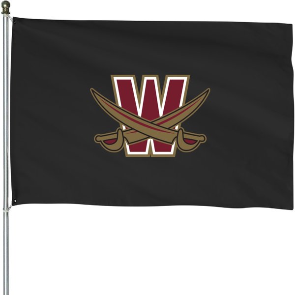 Walsh Cavaliers College Sport Team House Flags-image