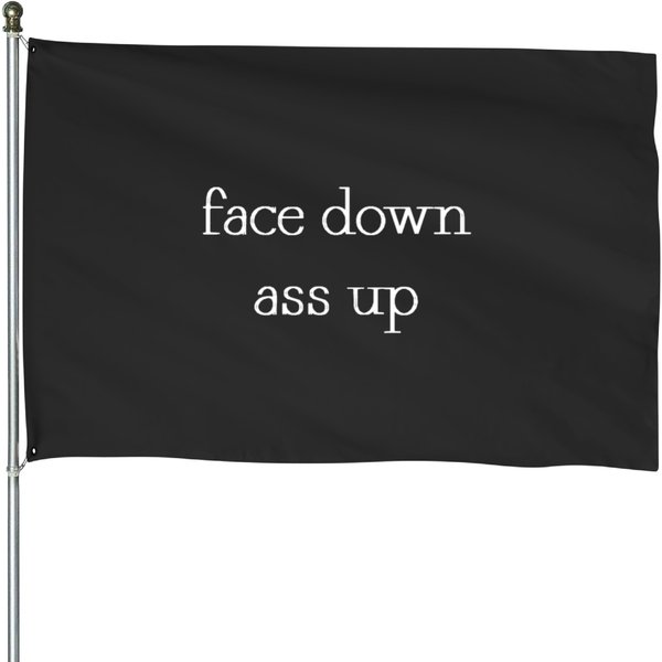 Face Down As's Up House Flags-image