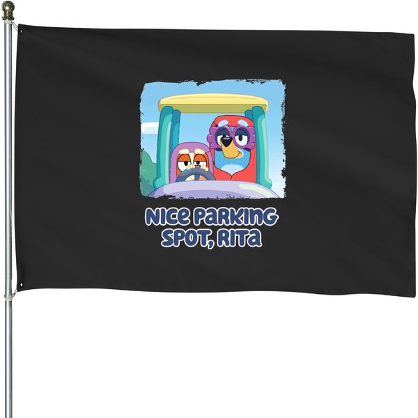 Blueys Grannies - Janet And Rita House Flags-image