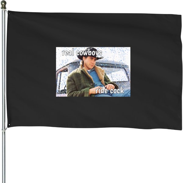 Brokeback Mountain Shitpost House Flags-image
