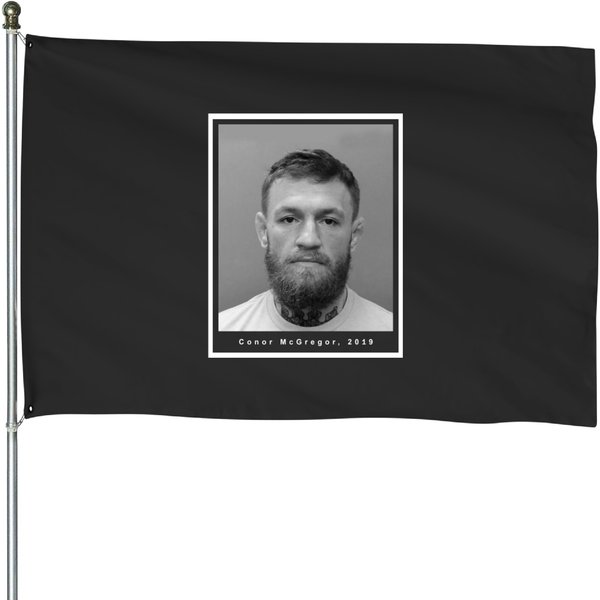 Conor Mcgregor Mugshot House Flags-image