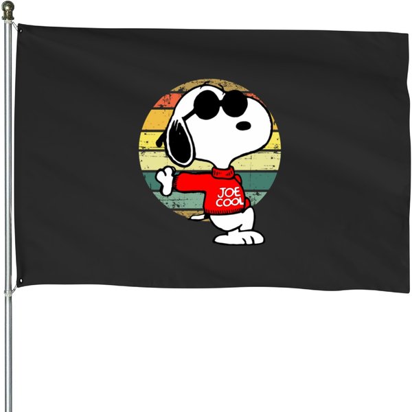 Cool Joe - Snoopy - House Flags-image