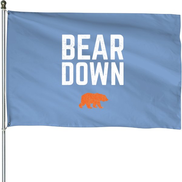 Bear Down Chicago Bears - Bear Down - House Flags-image