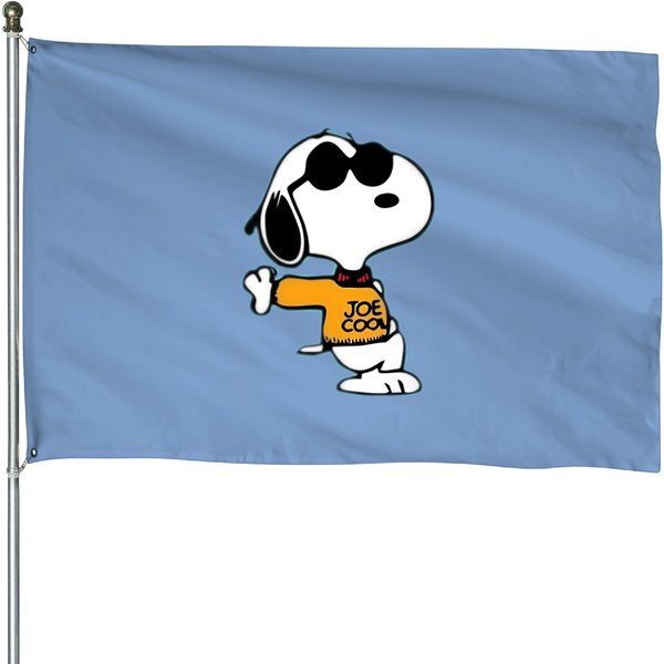 Joe Cool Art - Snoopy - House Flags-image