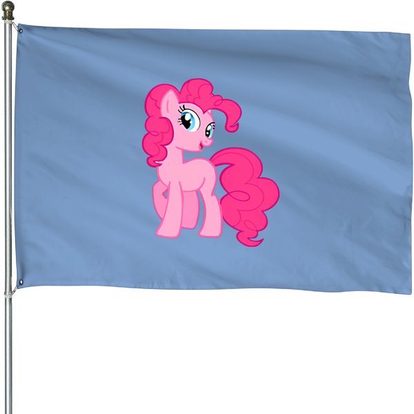 Pink Pony Classic House Flags-image