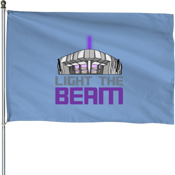 Light The Beam - Sacramento Basketball Classic House Flags-image
