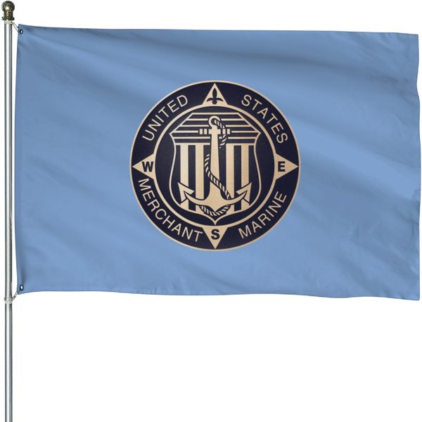 Vintage Merchant Marine Sleeveless House Flags-image
