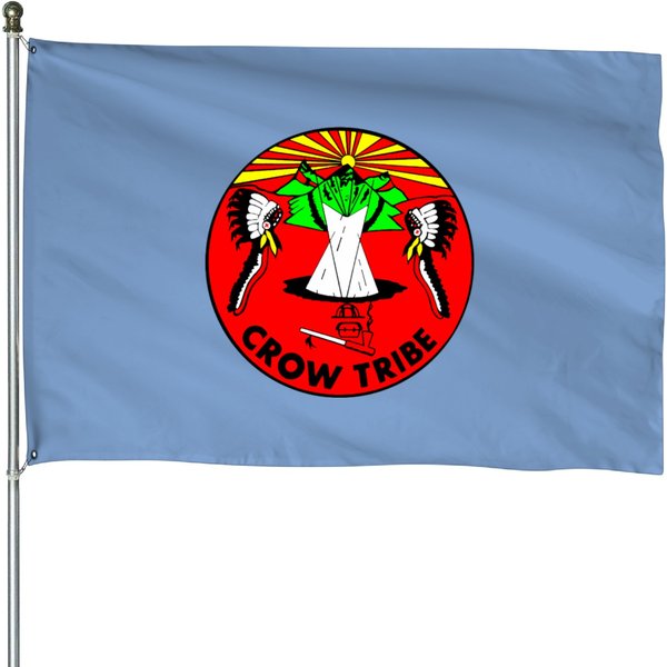 Crow Tribe House Flags-image