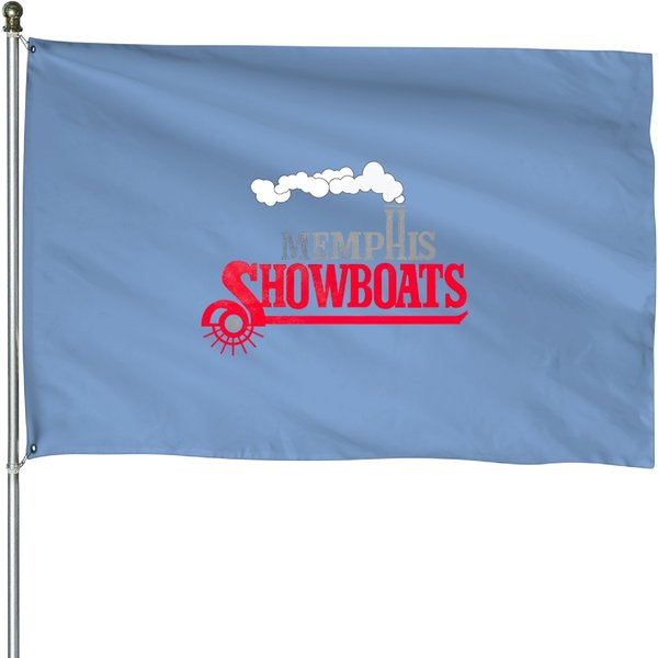 Defunct - Memphis Showboats Football Usfl - Football - House Flags-image