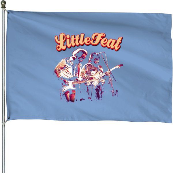 Little Feat 1970 Band Music Rock N Roll House Flags-image