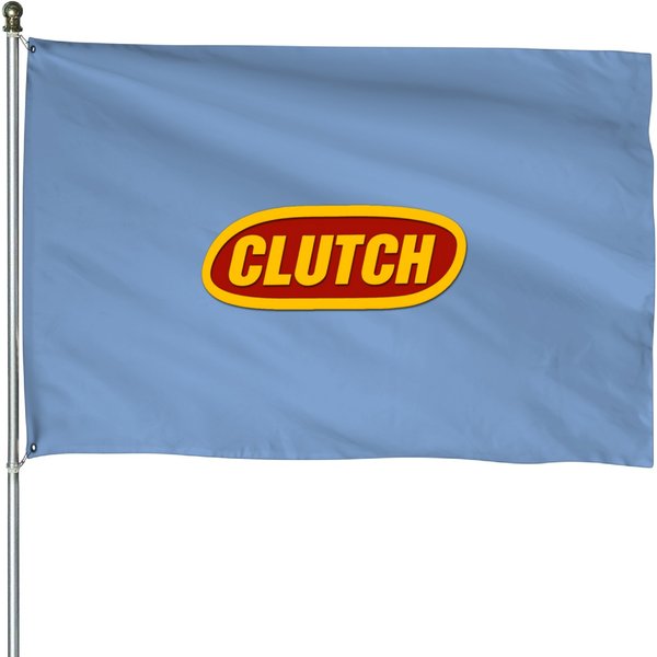 Clutch Rock Band House Flags-image