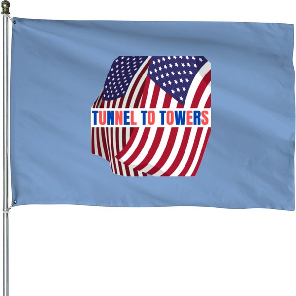 Tunnel To Towers Foundation House Flags-image