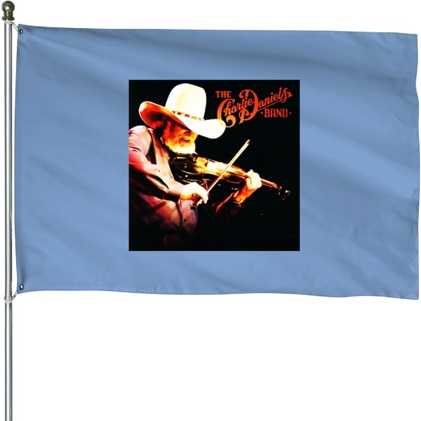 The Charlie Daniels Band - American Singer, Musician, And Songwriter Classic House Flags-image