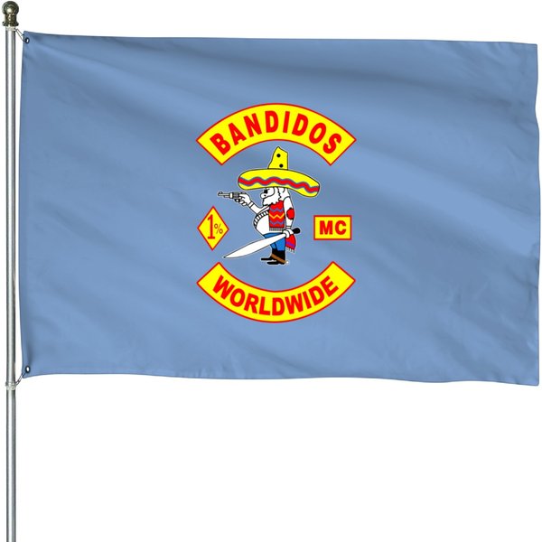 Bandidos Worldwide Mc Logo | Active House Flags-image