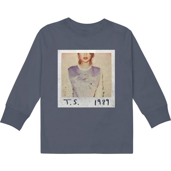 T.S 1989 Album Kids Long Sleeve T Shirts,-image